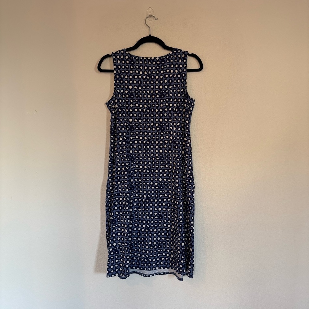 Habitat Swing Pocket Dress Navy Dot NWT - Picture 7 of 10